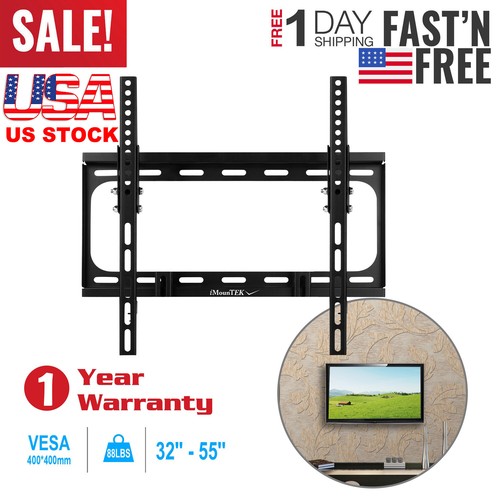 Flat wall mount bracket - tv,